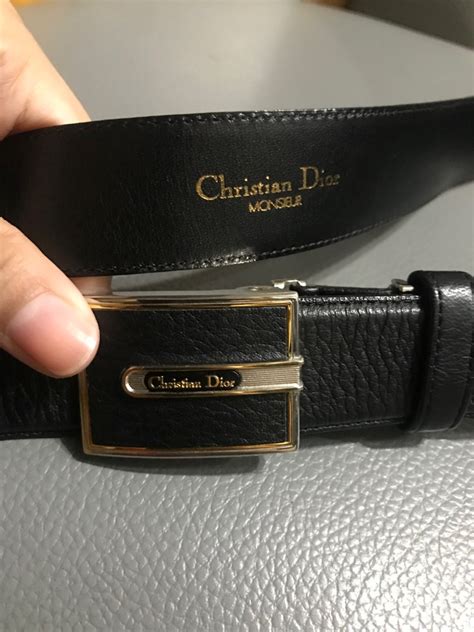 vintage christian dior belt|christian dior belts men's.